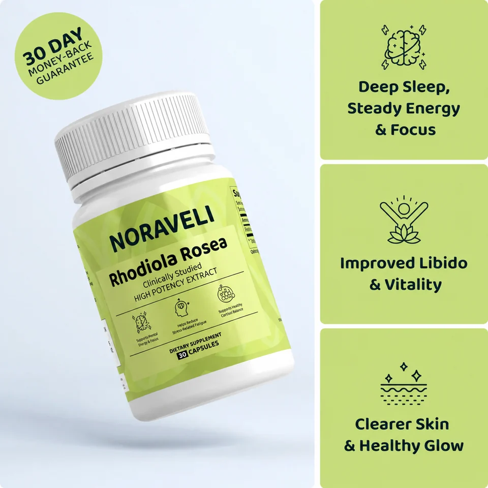 Rhodiola Rosea – Natural Cortisol Balance Reset